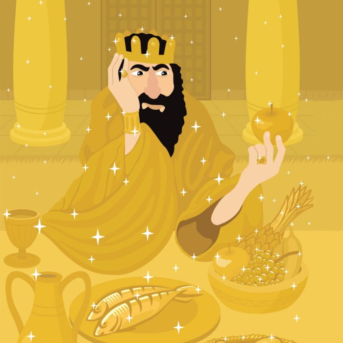 King midas in the bible