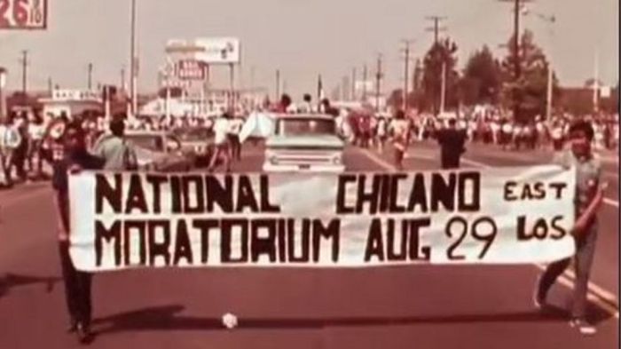 Chicano fighting for political power