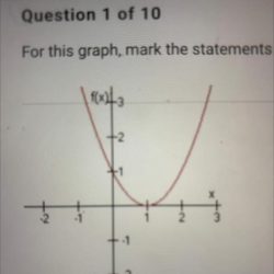 Statements graph mark true