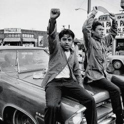 Chicano fighting for political power