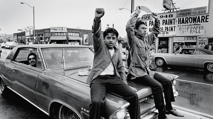 Chicano fighting for political power