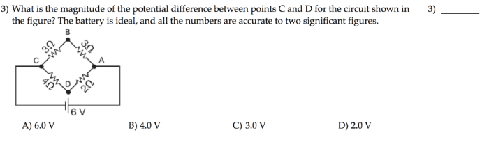 What is the magnitude of the potential difference δv14